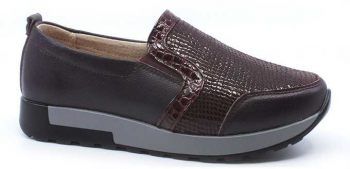 Pantofi dama Topway piele bordo 38 
