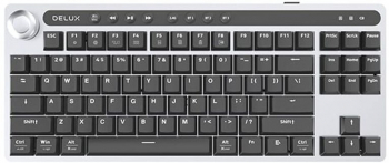 Tastatura bluetooth si wireless Delux KS200D Black KS200D-BK 