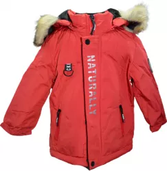 Geaca cu gluga pentru baieti Happy House HB-8864R-86 Rosu 