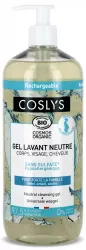 Gel de dus BIO ten maini corp si par pentru toata familia fara parfum Coslys 