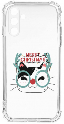 Husa Bestcase comp cu Samsung Galaxy A14 5G I Want To Be Rudolph Anti Shock AS 877 