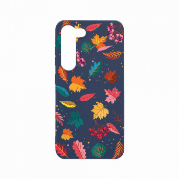 Husa Bestcase comp cu Samsung Galaxy S23 Plus Feathers Color 0.8MM Slim Alaskan Blue AB 99