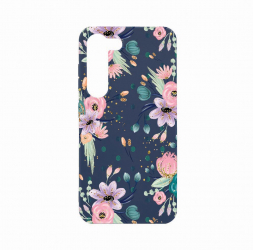 Husa Bestcase comp cu Samsung Galaxy S23 Plus Flowers Collection 0.8MM Slim Alaskan Blue AB 495 