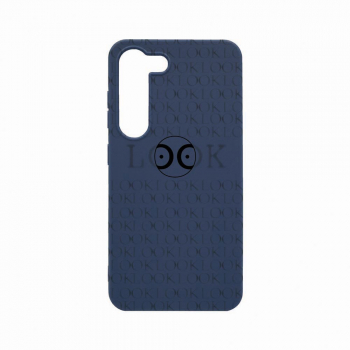 Husa Bestcase comp cu Samsung Galaxy S23 Plus Look At Me 0.8MM Slim Alaskan Blue AB 39 