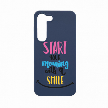 Husa Bestcase comp cu Samsung Galaxy S23 Plus Smile At Morning 0.8MM Slim Alaskan Blue AB 47