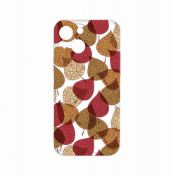 Husa BestCase Compatibila Cu Apple iPhone 14 Feathers Autumn 2MM Clear Transparent c-TR 98 