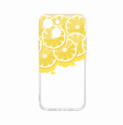 Husa BestCase Compatibila Cu Apple iPhone 14 Lemon 2MM Clear Transparent c-TR 58 