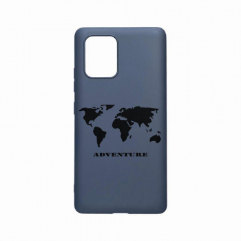 Husa Bestcase compatibila cu Motorola Moto E22 / E22i Adventure 0.8MM Slim Alaskan Blue AB 734 