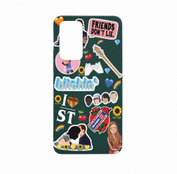 Husa Bestcase compatibila cu Xiaomi 12T Friends Don and rsquo t Lie 0.8MM Slim Forest Green FG 376 
