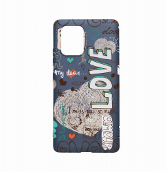 Husa Bestcase compatibila cu Motorola Moto E22 / E22i Love 0.8MM Slim Alaskan Blue AB 25 