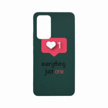Husa Bestcase compatibila cu Motorola Moto E22 / E22i Love Notification 0.8MM Slim Forest Green FG 184 