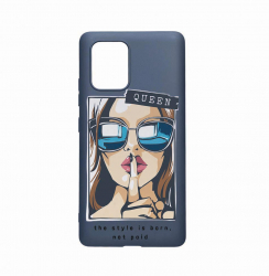 Husa Bestcase compatibila cu Motorola Moto E22 / E22i Queen 0.8MM Slim Alaskan Blue AB 938 