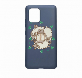 Husa Bestcase compatibila cu Motorola Moto E22 / E22i Rabbits - Lambs 0.8MM Slim Alaskan Blue AB 692 