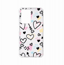 Husa Bestcase compatibila cu OPPO A77 Love Symbols Anti Shock AS 764 