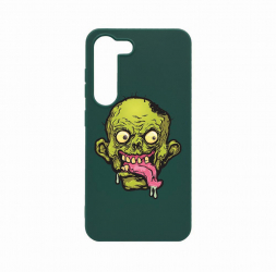 Husa Bestcase compatibila cu Samsung Galaxy S23 Plus Zombie 0.8MM Slim Forest Green FG 823 