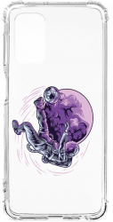 Husa Bestcase compatibila cu Samsung Galaxy A23 5G Astronaut Football Anti Shock AS 833 