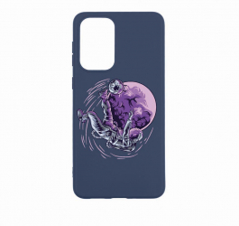 Husa Bestcase Compatibila cu OPPO A57s Astronaut Football 0.8MM Slim Alaskan Blue AB 833 