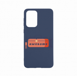 Husa Bestcase compatibila cu Xiaomi Redmi Note 11 Pro Awesome Dad 0.8MM Slim Alaskan Blue AB 794 