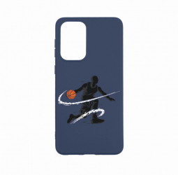 Husa Bestcase Compatibila cu OPPO A57s Basketball 0.8MM Slim Alaskan Blue AB 791 
