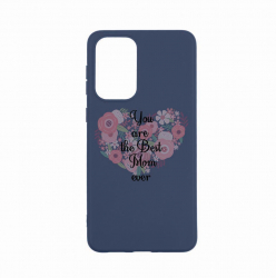 Husa Bestcase compatibila cu Xiaomi 12T Best Mom Ever 0.8MM Slim Alaskan Blue AB 30 