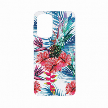 Husa Bestcase compatibila cu Xiaomi Redmi Note 11 Pro Bopical Ananas 0.8MM Slim Alaskan Blue AB 221 
