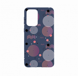 Husa Bestcase Compatibila cu OPPO A57s Circle 0.8MM Slim Alaskan Blue AB 110 