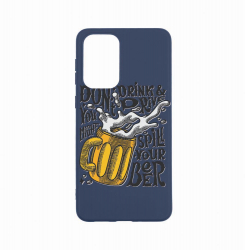 Husa Bestcase Compatibila cu OPPO A57s Dont Drink And Drive 0.8MM Slim Alaskan Blue AB 796 