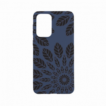 Husa Bestcase compatibila cu Xiaomi Redmi Note 11 Pro Flower Pattern 0.8MM Slim Alaskan Blue AB 76 