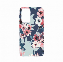 Husa Bestcase Compatibila cu OPPO A57s Flowers Pattern 0.8MM Slim Alaskan Blue AB 508 