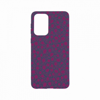 Husa Bestcase Compatibila cu OPPO A57s Flowers Pattern 0.8MM Slim Alaskan Blue AB 627 