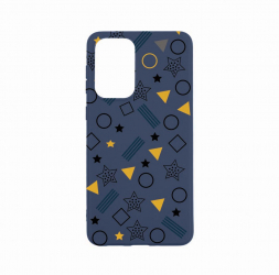 Husa Bestcase compatibila cu Xiaomi Redmi Note 11 Pro Geometric 0.8MM Slim Alaskan Blue AB 138 