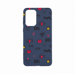 Husa Bestcase Compatibila cu OPPO A57s Girl Power 0.8MM Slim Alaskan Blue AB 249 