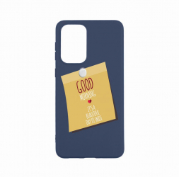 Husa Bestcase Compatibila cu OPPO A57s Good Morning Sticker 0.8MM Slim Alaskan Blue AB 48 