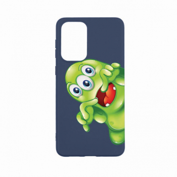 Husa Bestcase compatibila cu Xiaomi Redmi Note 11 Pro Green Monster 0.8MM Slim Alaskan Blue AB 60 