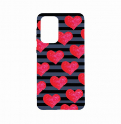 Husa Bestcase Compatibila cu OPPO A57s hearts 0.8MM Slim Alaskan Blue AB 102 