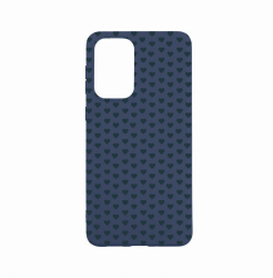 Husa Bestcase compatibila cu Xiaomi Redmi Note 11 Pro Little Hearts 0.8MM Slim Alaskan Blue AB 82