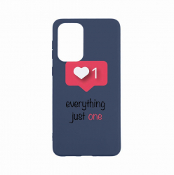 Husa Bestcase compatibila cu Xiaomi Redmi Note 11 Pro Love Notification 0.8MM Slim Alaskan Blue AB 184 