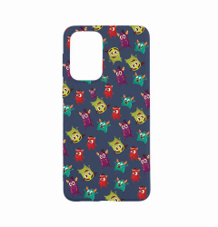 Husa Bestcase compatibila cu Xiaomi Redmi Note 11 Pro Monsters 0.8MM Slim Alaskan Blue AB 121 