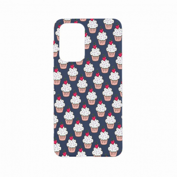 Husa Bestcase Compatibila cu OPPO A57s Muffins 0.8MM Slim Alaskan Blue AB 668 