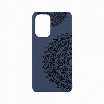 Husa Bestcase Compatibila cu OPPO A57s Non Figurative Lace 0.8MM Slim Alaskan Blue AB 64 