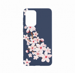 Husa Bestcase compatibila cu Xiaomi Redmi Note 11 Pro Spring Flower 0.8MM Slim Alaskan Blue AB 62 