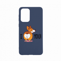 Husa Bestcase Compatibila cu OPPO A57s Sweet doggy Emoji 0.8MM Slim Alaskan Blue AB 593 