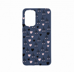 Husa Bestcase compatibila cu Xiaomi Redmi Note 11 Pro Unicorn Pattern 0.8MM Slim Alaskan Blue AB 190 