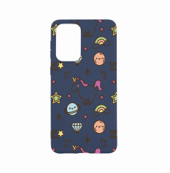Husa Bestcase compatibila cu Xiaomi Redmi Note 11 Pro Unicorn - universe 0.8MM Slim Alaskan Blue AB 526 