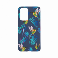 Husa Bestcase compatibila cu Xiaomi Redmi Note 11 Pro Wild Tropical 0.8MM Slim Alaskan Blue AB 186 
