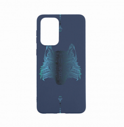 Husa Bestcase compatibila cu Xiaomi Redmi Note 11 Pro Wolf 0.8MM Slim Alaskan Blue AB 50 
