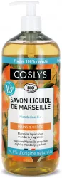 Sapun lichid si gel de dus BIO de Marsilia cu mandarine format mare Coslys 
