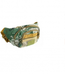 Borseta Evolium impermeabila cu compartiment pentru telefon si accesorii Camuflaj 