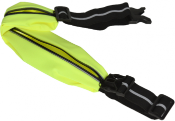 Borseta de sport cu protectie impermeabila si buzunar pentru telefon de 4.7 inch suport pentru casti si curea reflectorizanta Verde
