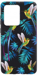 Husa Bestcase comp cu OPPO A77 Wild Tropical 0.8MM Slim Negru B 186 